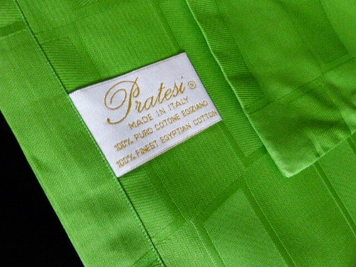 Pratesi top sheet cotton