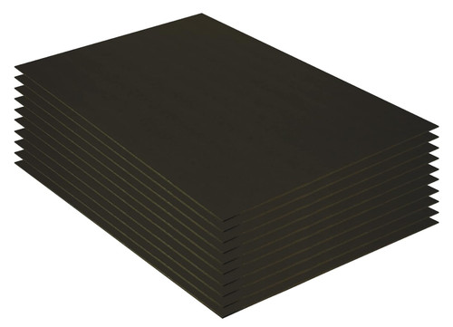 Foam board black - board,, black-on-black