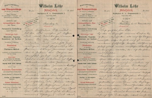 Dresden letter 1899 - dresden,,
