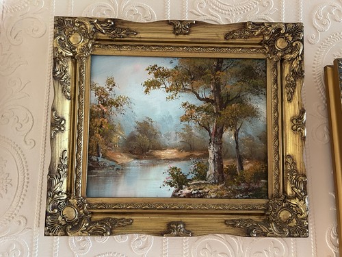 Small antique oil - small,