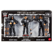 NWO New World Order WWE Mattel Elite 3 Pack - Scott Hall Hulk Hogan Kevin Nash