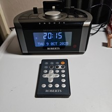 . Roberts Radio iPod dock Dreamdock 2 Clock Radio DAB / DAB + 