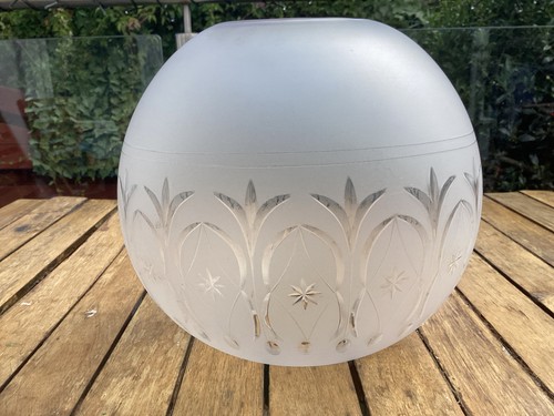 Antique oil lamp globe - oil, 10
