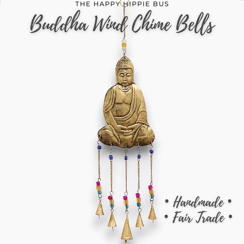 Handmade indian rustic buddha - rustic,
