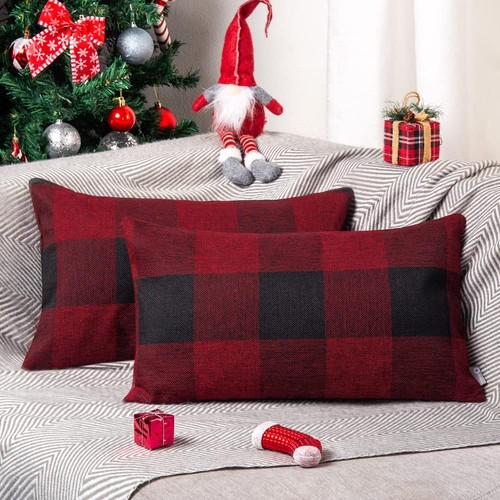 Oraniful buffalo check cushion - buffalo,
