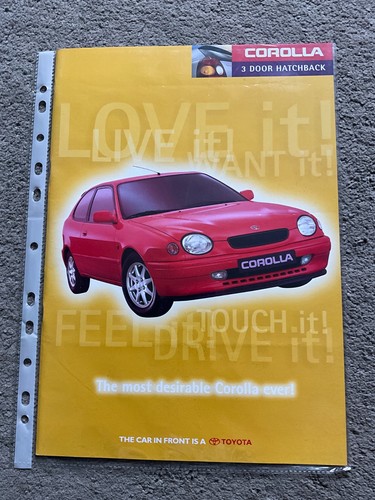 Toyota corolla dr - corolla, 3-dr