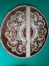 doll  house furniture large round rug 1.12th