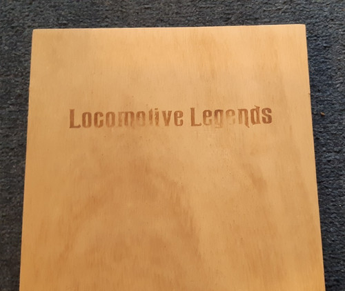 Locomotive legends metal plate - legends,