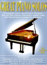 Great Piano Solos: The Platinum Book..., DIVERS AUTEURS