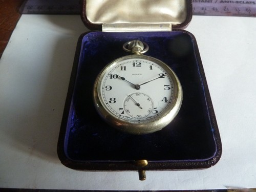 Rolex triple signed - signed, military