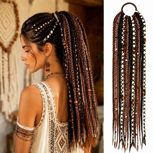 Hand woven hair extension - hair,