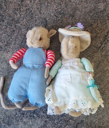 Vintage plush soft toy brambly - soft,