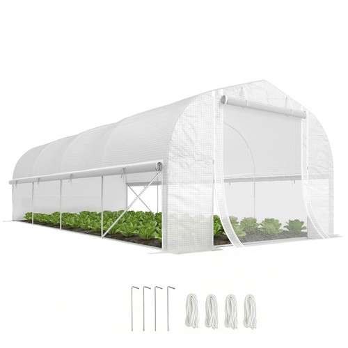 Outsunny polytunnel greenhouse - outsunny,