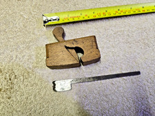 J Parkinson small 3.5" curved sole wooden plane