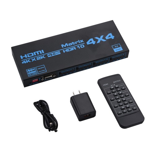 4x4 out 4k hdmi matrix - 4,