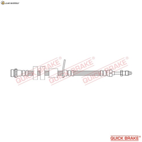Brake hose 703 - brake, ford