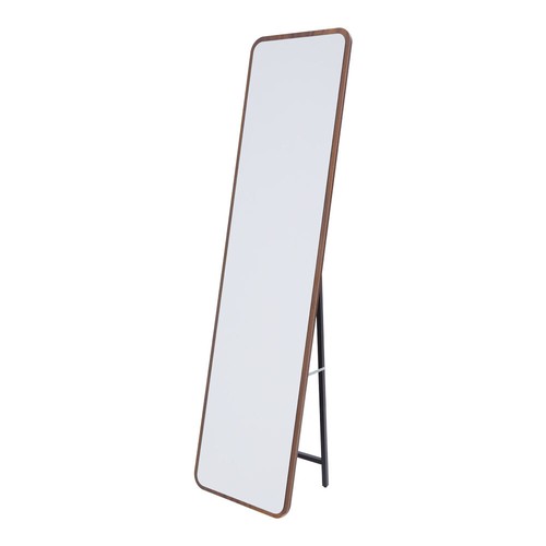 Wooden frame mirror - wooden,