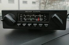 Becker Europa/Type 460/1978 Car Radio for Classic Mercedes Classic Car-Excellent-Tested