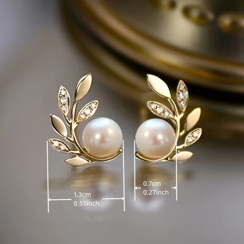 Gold plated leaf - plated,