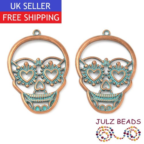 Day the dead skull - skull, charms