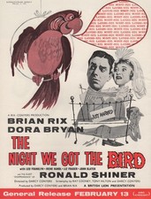 Kine Weekly Advert Night We Got the Bird 1961 Brian Rix Dora Bryan Ronald Shiner
