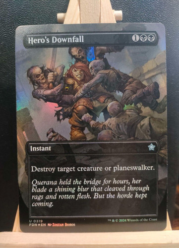 Hero downfall - hero's, (borderless)