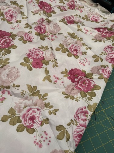 Meters floral taffeta - of,