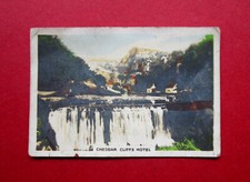 CAVANDERS REAL PHOTO 1927 LARGER CIGARETTE CARDS BEAUTY SPOTS  34 CHEDDAR CLIFFS