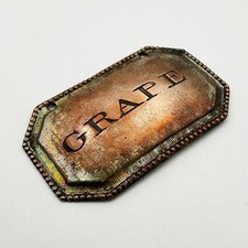 GRAPE DECANTER BOTTLE LABEL