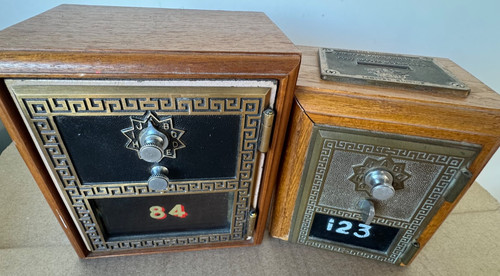 Antique post office box - 2, s