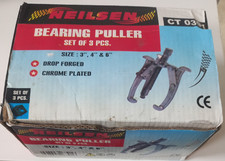 Neilsen 3 Piece 3 leg Hub/Bearing Puller Set  3" 4" 6"