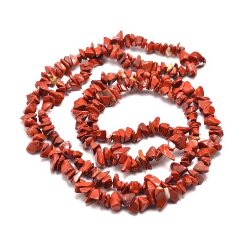Natural gemstone bead chips - natural,