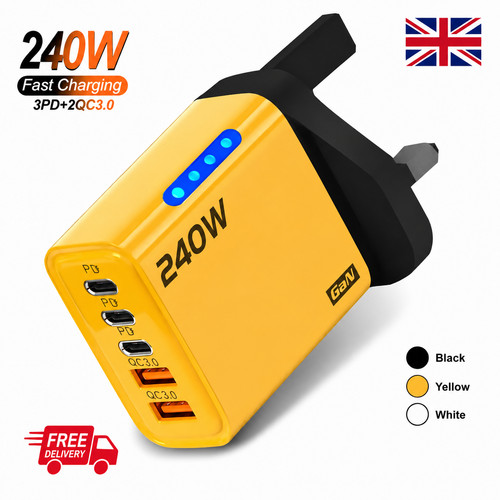 240w quick charger plug - charger,