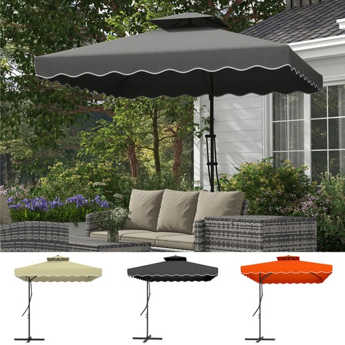 Square cantilever parasol - square,