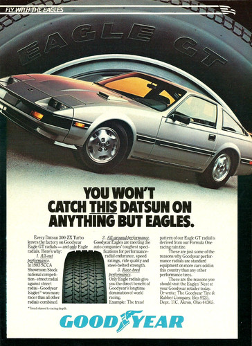 1984 goodyear eagle - eagle, tires