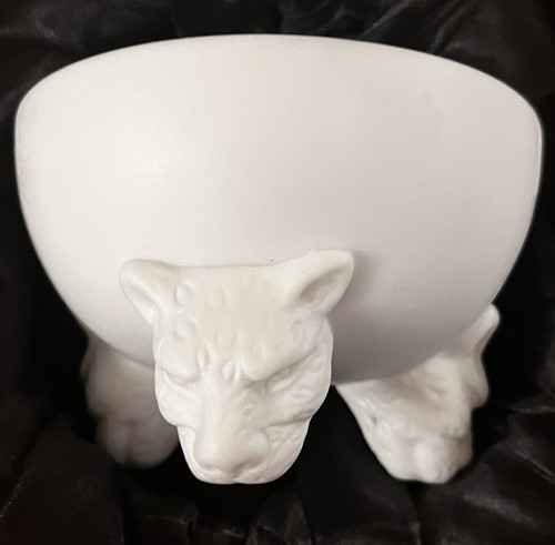 Luna porcelain leopard bowl - leopard,
