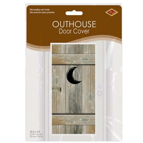 Beistle outhouse door - outhouse, cover