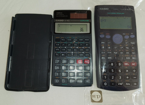 Two old school calculators
