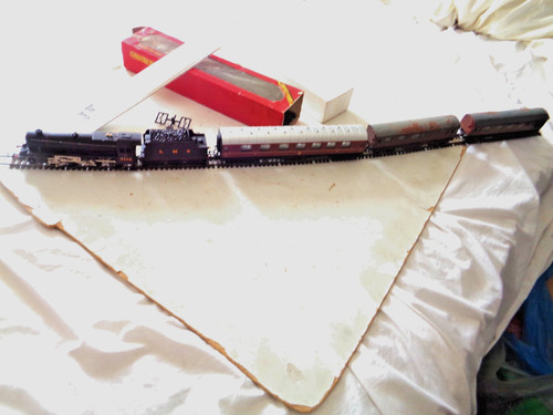 Hornby loco 0 black five - ,