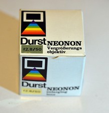 Durst Neonon 50mm 1:2.8 39mm screw enlarger/enlarging lens, Mint, Boxed.