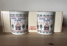 Vintage St Michael Kiln Craft Staffordshire Home Sweet Home Mug Mugs
