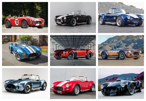 Cobra car poster print - car,