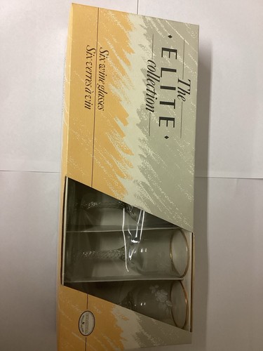 Six wine glasses chesterfield - wine,