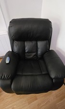 CHESTER ELECTRIC LEATHER MASSAGE RECLINER CHAIR 