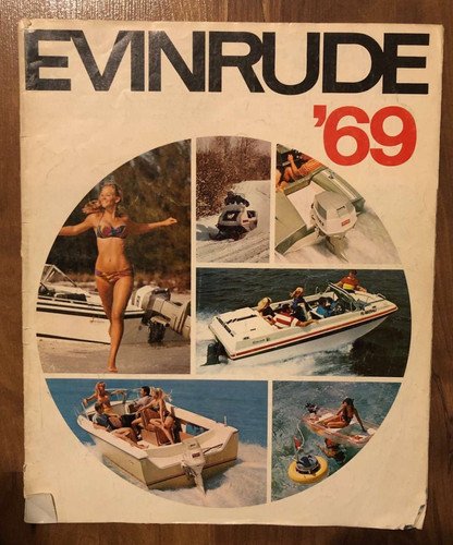 Vintage 1969 evinrude outboard - 1969,
