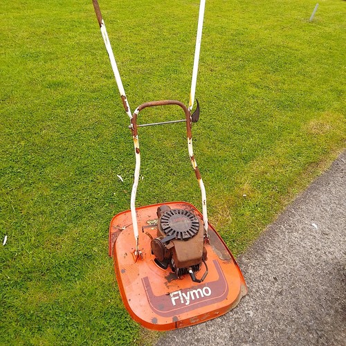Flymo petrol hover lawn - petrol,