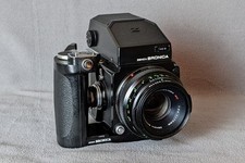 Zenza Bronica ETRS c/w 75mm f2.8, AE meter prism, Speed Grip E - Film tested 