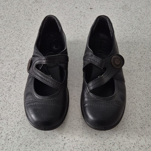 Ecco women black - black, leather