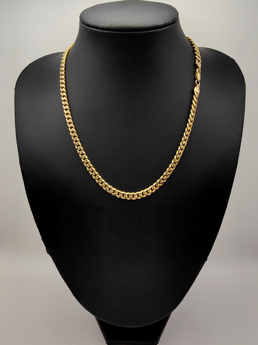 9ct yellow gold curb chain - 9ct,