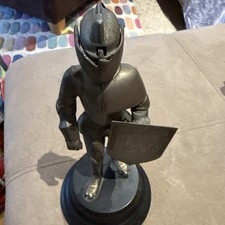 German Musical Knight Vintage Lighter Circa 1950s Map On Shield, British  Zone